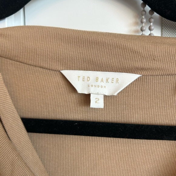 Ted Baker t- shirt material dress- Carmel color - Picture 2 of 2